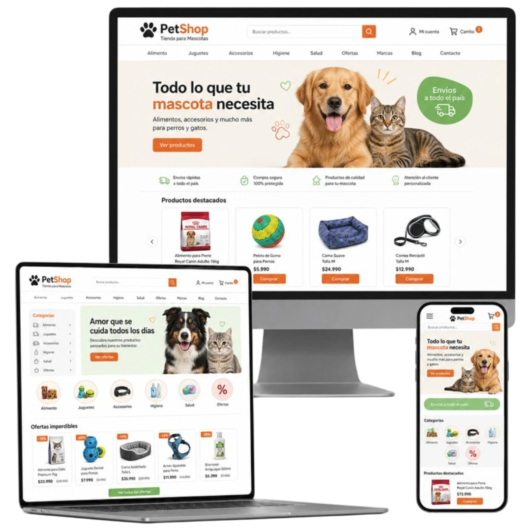 Tienda online con carrito de compras y panel administrativo